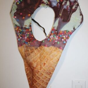 Ice Cream Cone Costume with Sprinkles